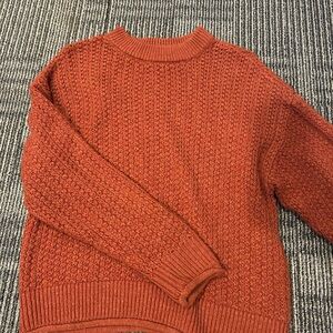 Cozy Rust Sweater